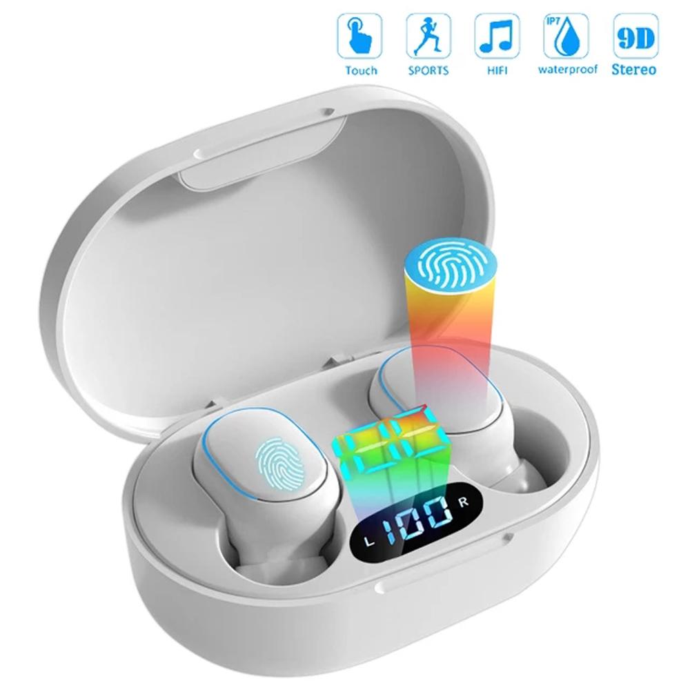 YurKem Беспроводные наушники 5,0 Bluetooth наушники HIFI звук без потерь гарнитуры спортивные мини TWS наушники для смартфона
YurKem Беспроводные наушники 5,0 Bluetooth наушники HIFI звук без потерь гарнитуры спортивные мини TWS наушники для смартфона