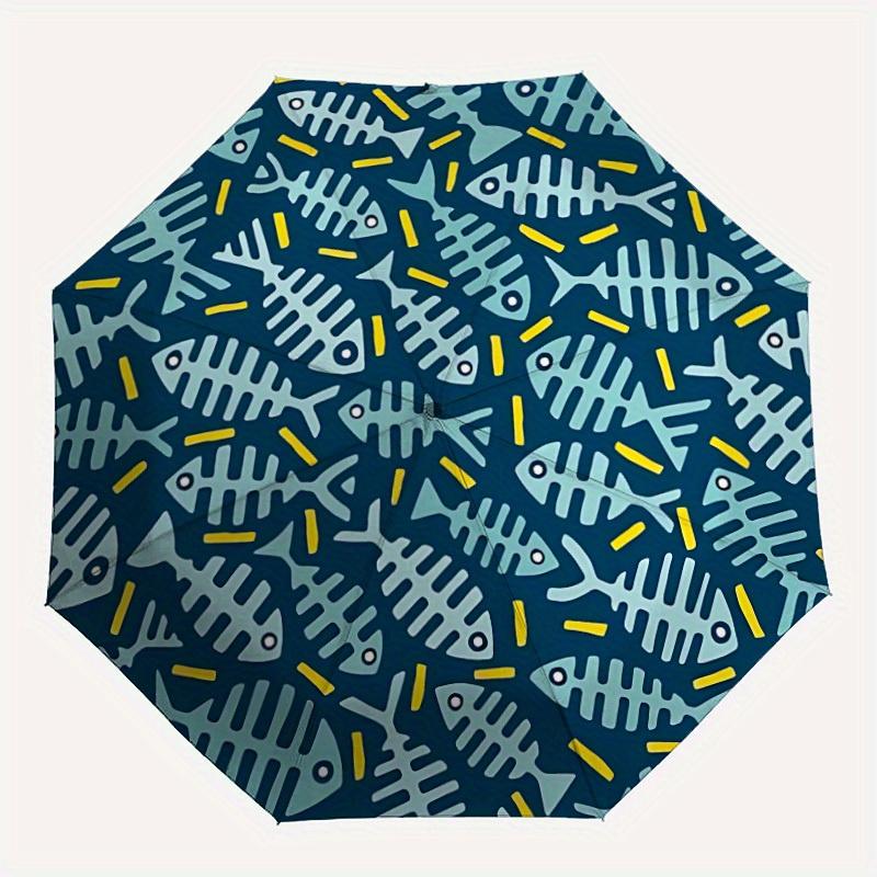 1pc Fishbone-patterned Automatic Umbrella - 8-Rib Foldable Design, Outdoor Adventures, and Family Celebrations yy250829093
1pc Fishbone-patterned Automatic Umbrella - 8-Rib Foldable Design, Outdoor Adventures, and Family Celebrations yy250829093