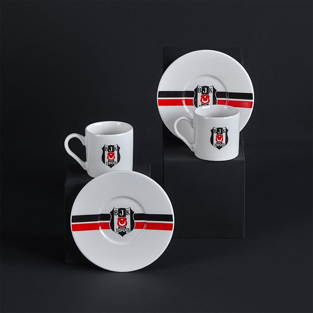 Neva N3423 Beşiktaş Лицензированный полосатый набор из 2 фарфоровых кофейных чашек в полоску
Neva N3423 Beşiktaş Лицензированный полосатый набор из 2 фарфоровых кофейных чашек в полоску