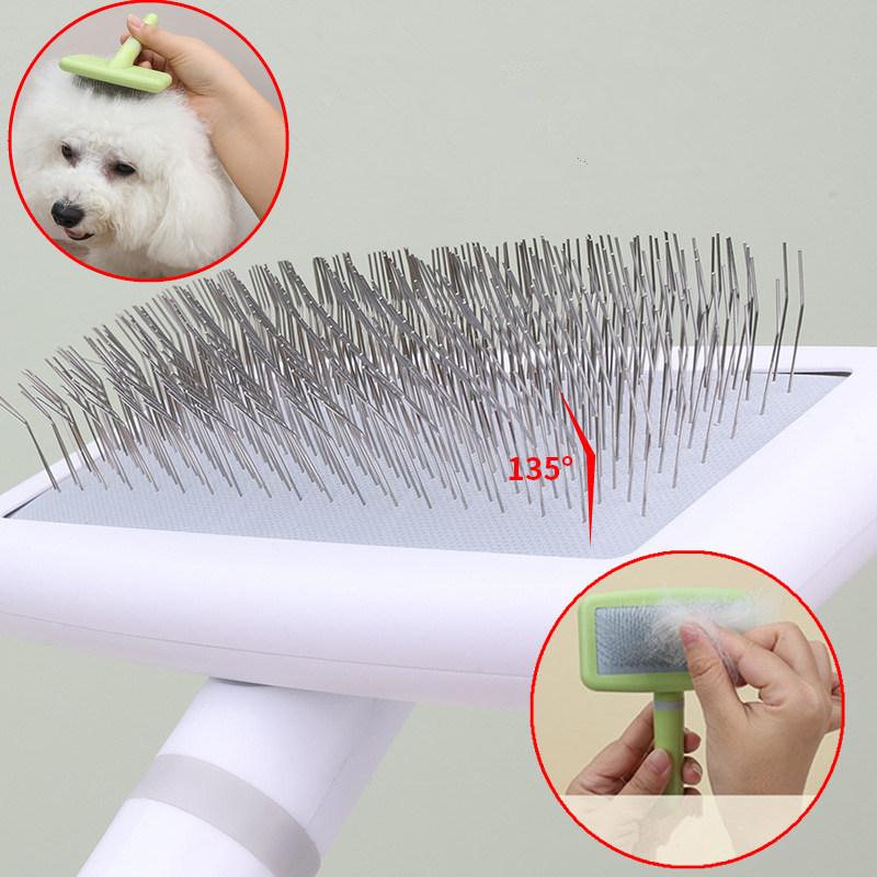 Dog Brush Pet Hair Remover Massage Dog Combs Pet Grooming Stainless Steel Brush for Dogs Knot Opening Cat Comb Dogs Accessories
Dog Brush Pet Hair Remover Massage Dog Combs Pet Grooming Stainless Steel Brush for Dogs Knot Opening Cat Comb Dogs Accessories