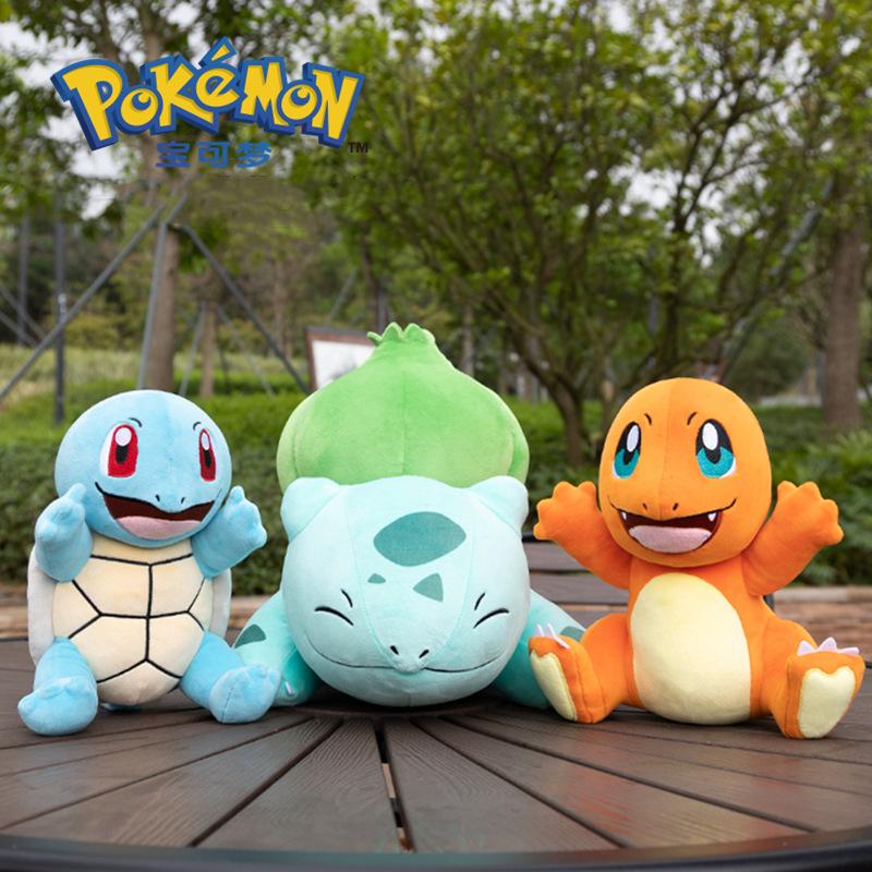 Справжня плюшева іграшка Pokémon Лялька Bulbasaur Kawaii Squirtle Doll Charmander Подушка Дитячий подарунок на день народження
Справжня плюшева іграшка Pokémon Лялька Bulbasaur Kawaii Squirtle Doll Charmander Подушка Дитячий подарунок на день народження