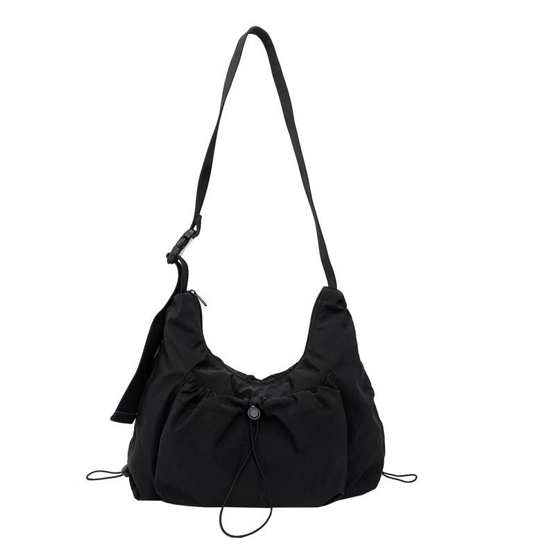 Плиссированная сумка-мешок на шнурке, легкая наплечная сумка, женская винтажная сумка-пельмень, большая вместимость, для поездок на работу, сумка кроссбоди чёрный
Плиссированная сумка-мешок на шнурке, легкая наплечная сумка, женская винтажная сумка-пельмень, большая вместимость, для поездок на работу, сумка кроссбоди чёрный