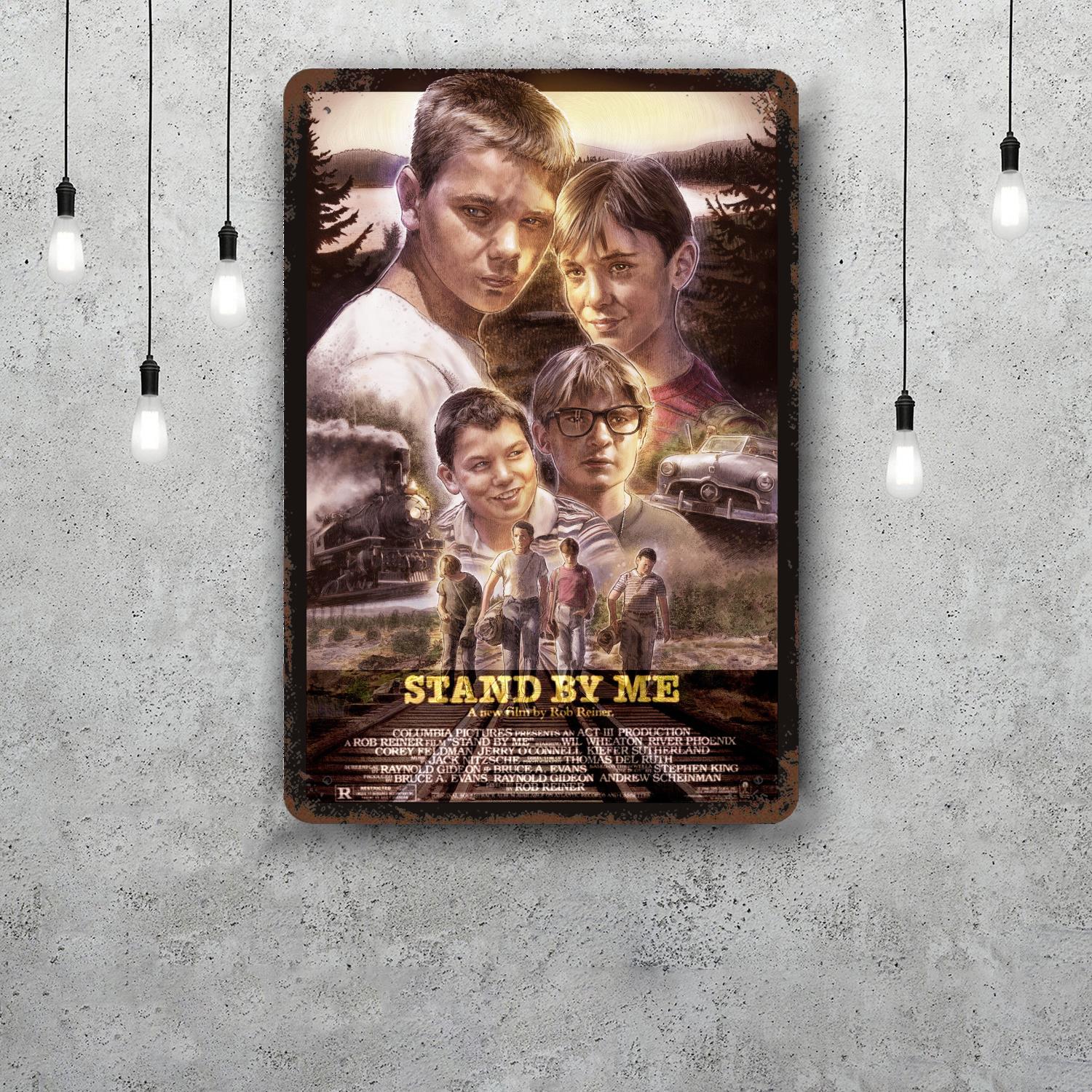 Stand by Me Retro Vintage Tin Sign Poster Decorative Plaque Metal Plate Wall Decor 20x30cm(7.8x11.8inch)
Stand by Me Retro Vintage Tin Sign Poster Decorative Plaque Metal Plate Wall Decor 20x30cm(7.8x11.8inch)