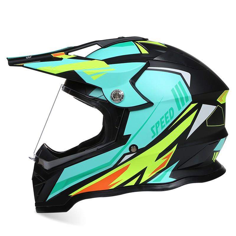 BLD Motorcycle Cross Rally Helmet Full Cover Four Seasons Breathable Mountain Descent L
BLD Motorcycle Cross Rally Helmet Full Cover Four Seasons Breathable Mountain Descent L