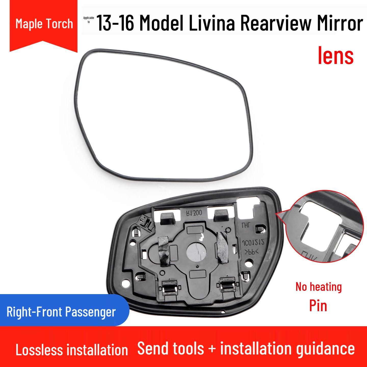 Nissan Livina 13-16 Rearview Mirror Cover & Lens Set (Left & Right)
Nissan Livina 13-16 Rearview Mirror Cover & Lens Set (Left & Right)