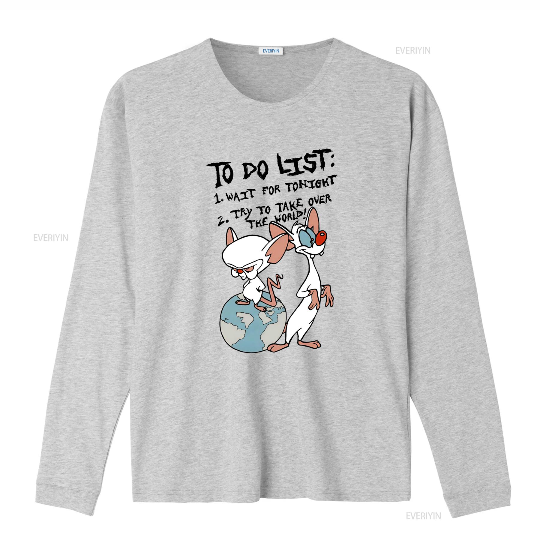 Pinky and the Brain To Do List T Shirt for Men Fun Cartoon Design Comfortable Fit Perfect Fans vintage Washed Stretched S
Pinky and the Brain To Do List T Shirt for Men Fun Cartoon Design Comfortable Fit Perfect Fans vintage Washed Stretched S