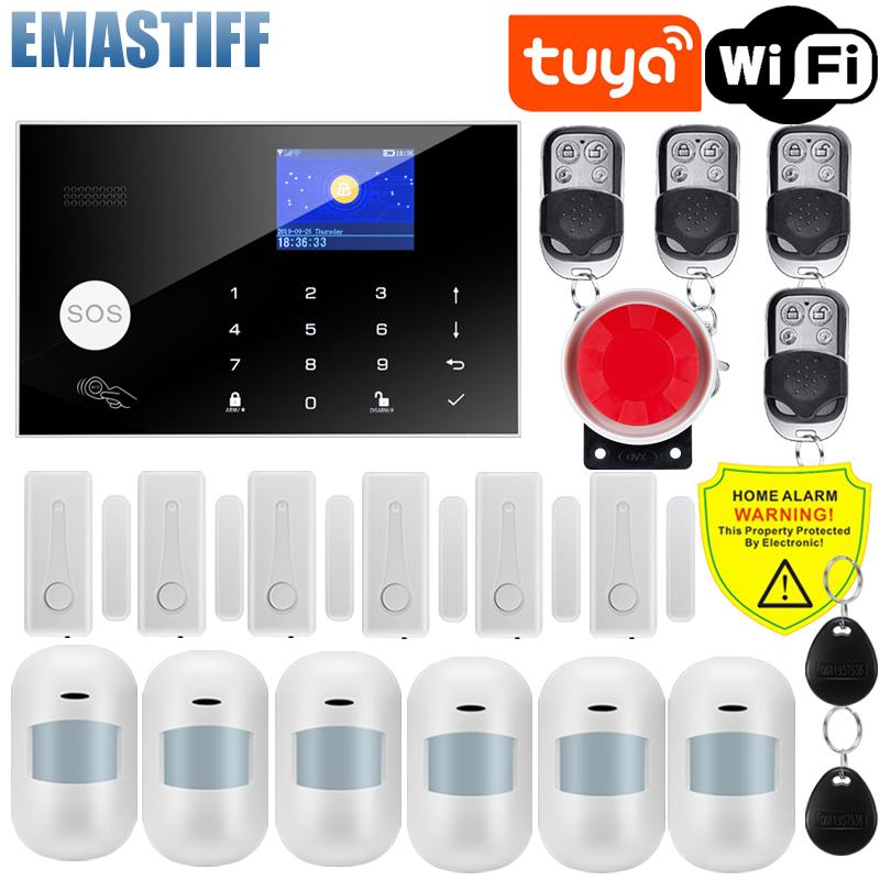 Умная система безопасности Tuya, Wi-Fi, GSM, работает с Alexa Home Burgr, детектор движения, датчик дыма, двери, окна, IP-камера
Умная система безопасности Tuya, Wi-Fi, GSM, работает с Alexa Home Burgr, детектор движения, датчик дыма, двери, окна, IP-камера