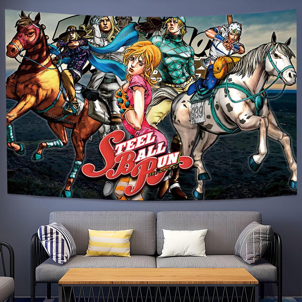JoJos BBizarre AAdventure Anime Theme Tapestry Anime Hippie Wall Hanging Aesthetic Wall Decor for Dorm Bedroom 74x94cm(29x37in)
JoJos BBizarre AAdventure Anime Theme Tapestry Anime Hippie Wall Hanging Aesthetic Wall Decor for Dorm Bedroom 74x94cm(29x37in)