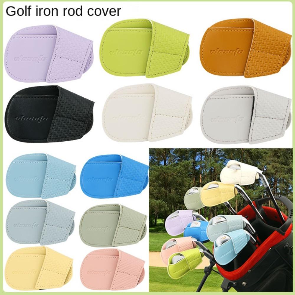 PU Leather Golf Leather Club Cap Colorful Golf Putter Headcover Golf Training коричневий
PU Leather Golf Leather Club Cap Colorful Golf Putter Headcover Golf Training коричневий