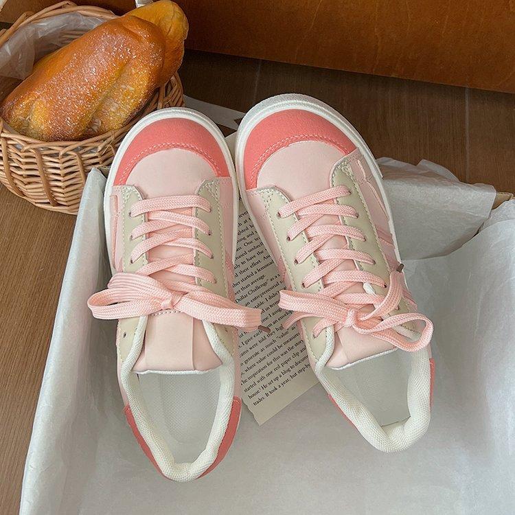 Fashion platform white shoes women s 2025 autumn new breathable color matching casual sports shoes lace-up comfortable casual shoes 40
Fashion platform white shoes women s 2025 autumn new breathable color matching casual sports shoes lace-up comfortable casual shoes 40