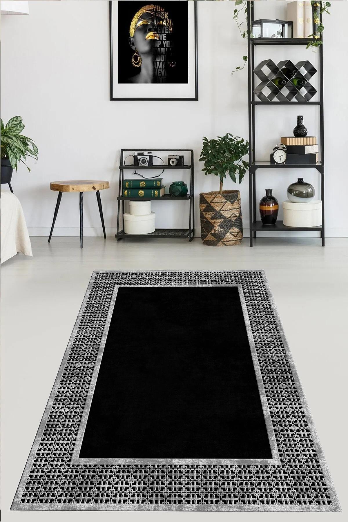 YTRHOME Home Modern E1045-3 Нескользящая точечная основа с цифровой печатью нового поколения для гостиной, кухни, прихожей, ковра и напольного коврика 50 x 80 серый/чёрный
YTRHOME Home Modern E1045-3 Нескользящая точечная основа с цифровой печатью нового поколения для гостиной, кухни, прихожей, ковра и напольного коврика 50 x 80 серый/чёрный