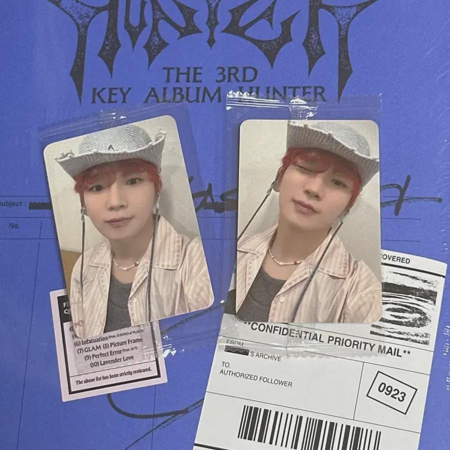 Shinee Key Hunter Scent Event Unreleased Photocard + Album
Shinee Key Hunter Scent Event Unreleased Photocard + Album