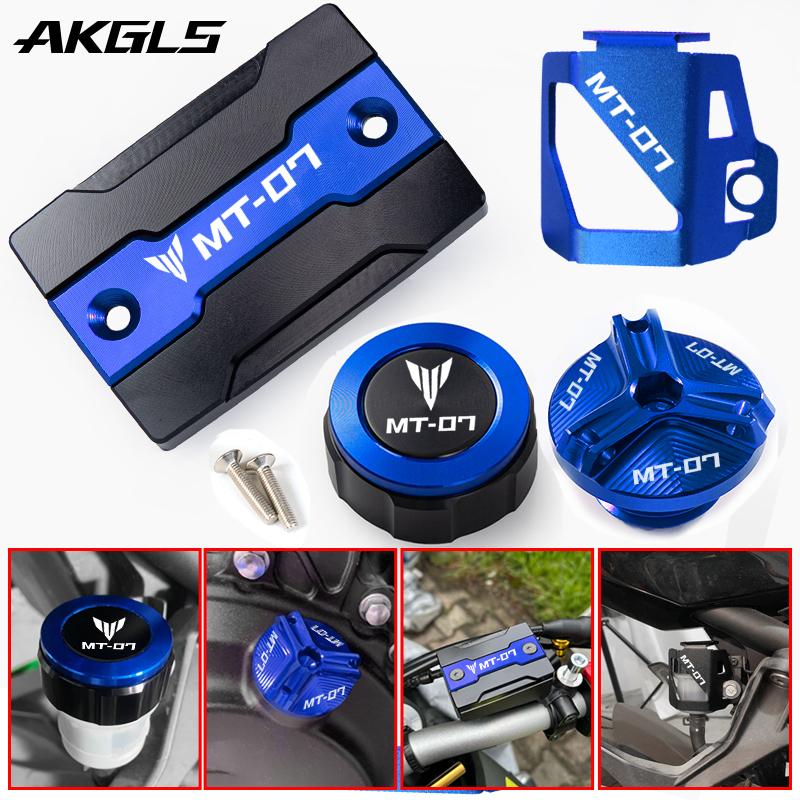 Для Yamaha MT07 MT 07 FZ07 2014-2023 2022 Аксессуары Передний и задний тормоз Крышка топливного бака Масляная крышка Защитная оболочка
Для Yamaha MT07 MT 07 FZ07 2014-2023 2022 Аксессуары Передний и задний тормоз Крышка топливного бака Масляная крышка Защитная оболочка