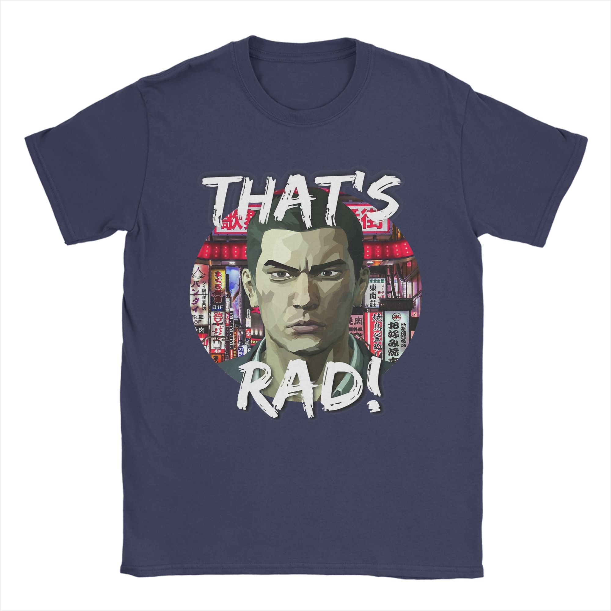 Mens Kiryu Thats rad Yakuza T Shirts 100 Cotton Tops Hipster Short Sleeve Crew Neck Tees Printed TShirt 4XL
Mens Kiryu Thats rad Yakuza T Shirts 100 Cotton Tops Hipster Short Sleeve Crew Neck Tees Printed TShirt 4XL