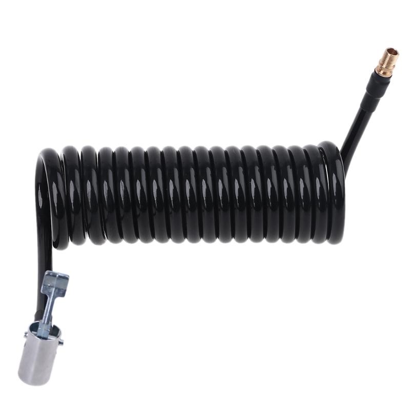 Reinforced Polyurethane Recoil Air Hose with Restrictor Industrial Fast Coupler and Plug 10/16/23/49 Feet (3/5/7/10/15m) 1
Reinforced Polyurethane Recoil Air Hose with Restrictor Industrial Fast Coupler and Plug 10/16/23/49 Feet (3/5/7/10/15m) 1