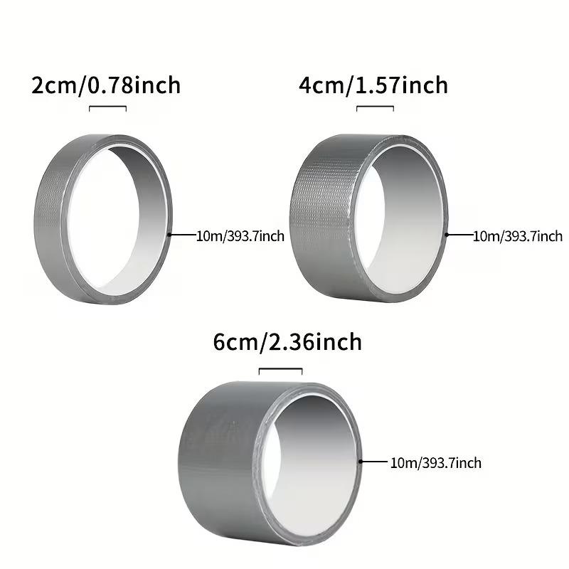 10m Waterproof Tear-Proof Duct Tape Multifunction Adhesive Tap for Home Repairs&Sealing, Countertop Window Leak-Proof Strip 20mm
10m Waterproof Tear-Proof Duct Tape Multifunction Adhesive Tap for Home Repairs&Sealing, Countertop Window Leak-Proof Strip 20mm