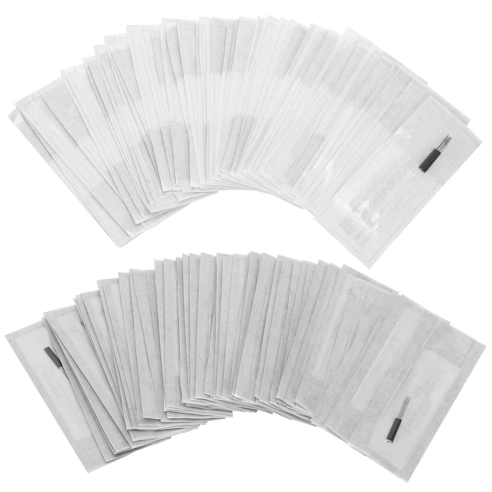 50 шт. Иглы для татуировок Микроблейдинг Полуперманентная татуировка бровей Игла Лезвие иглы 
50 шт. Иглы для татуировок Микроблейдинг Полуперманентная татуировка бровей Игла Лезвие иглы