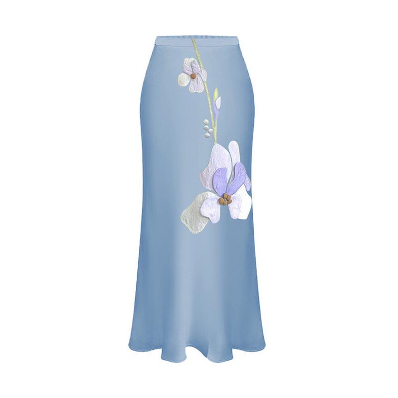 Floral Print Slimming Bodycon Midi Skirt – Quick-Drying Beach Style Medium небо синє кольору
Floral Print Slimming Bodycon Midi Skirt – Quick-Drying Beach Style Medium небо синє кольору