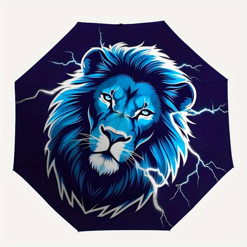 1pc Lion HeadAutomatic Folding Umbrella, Portable & Foldable Design with 8 Ribs, Casual Outdoor Accessory yy250804292
1pc Lion HeadAutomatic Folding Umbrella, Portable & Foldable Design with 8 Ribs, Casual Outdoor Accessory yy250804292