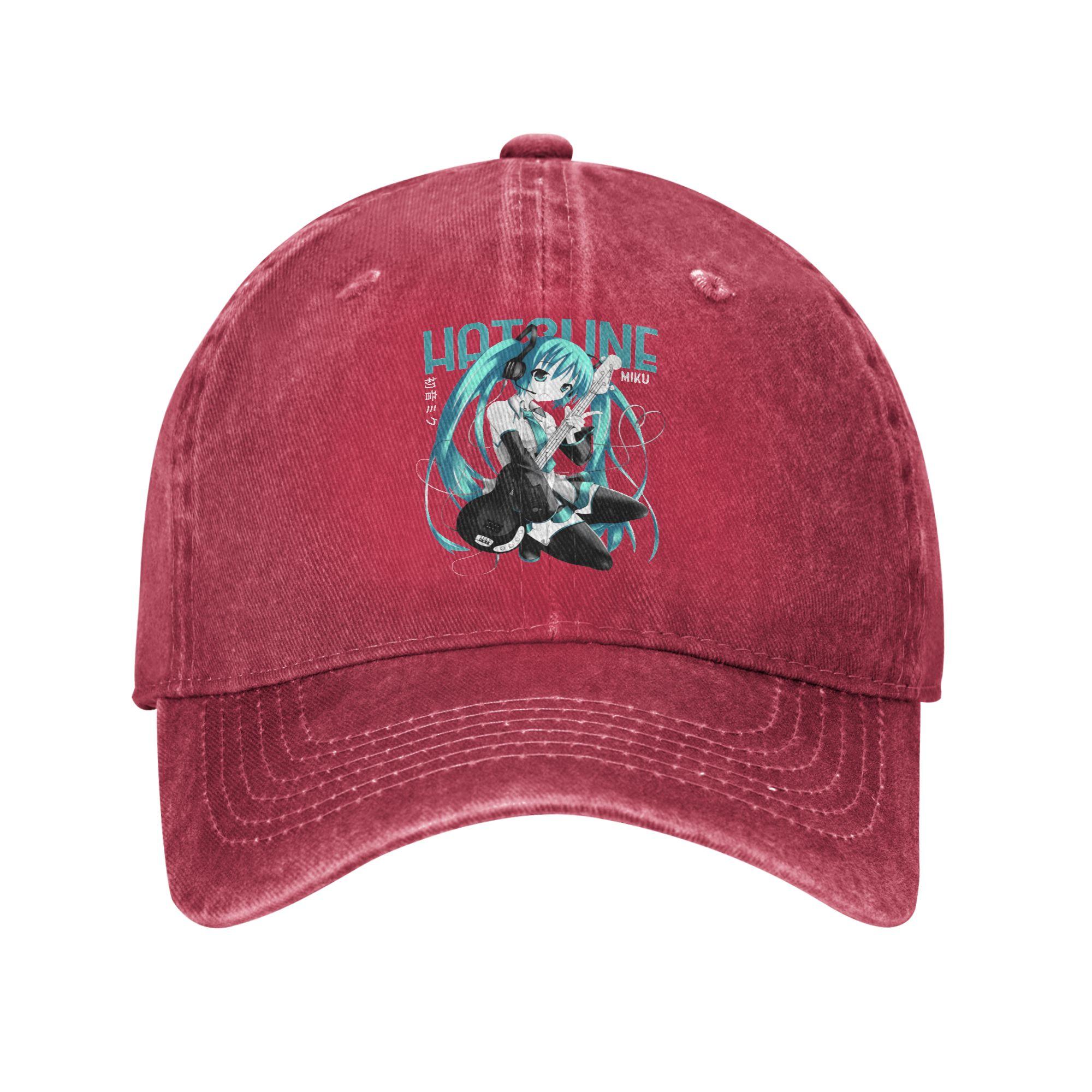 Vintage Hatsunes Mikus Singer Anime Baseball Caps Unisex Style Distressed Denim Snapback Cap Summer Unstructured Soft Hats Cap One Size
Vintage Hatsunes Mikus Singer Anime Baseball Caps Unisex Style Distressed Denim Snapback Cap Summer Unstructured Soft Hats Cap One Size