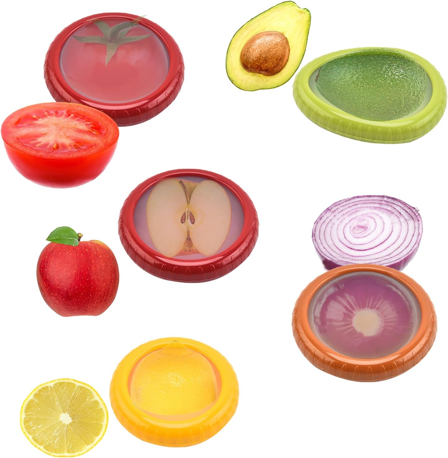 5pcs Silicone Fruit and Vegetable Fresh-Keeping Box Food Storage Container Set Stackable and Leak Proof Tomato Holder Storage
5pcs Silicone Fruit and Vegetable Fresh-Keeping Box Food Storage Container Set Stackable and Leak Proof Tomato Holder Storage