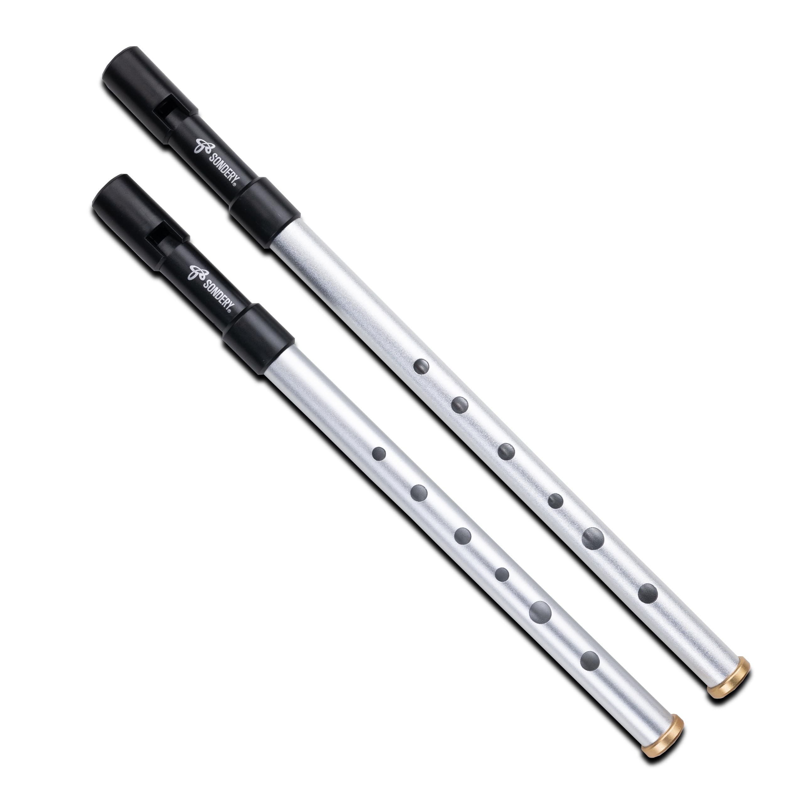 Sondery Tin Whistle може грати як C, так і D на срібних клавішах з алюмінієвого сплаву, Tube,
Sondery Tin Whistle може грати як C, так і D на срібних клавішах з алюмінієвого сплаву, Tube,