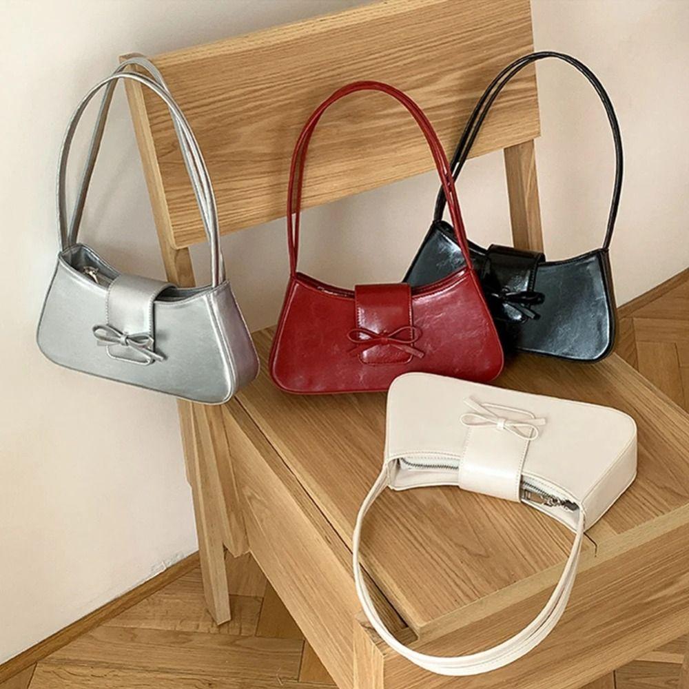 Large Capacity Bow Handbag Y2K PU Leather Crossbody Bag Retro Bowknot Shoulder Bag Women
Large Capacity Bow Handbag Y2K PU Leather Crossbody Bag Retro Bowknot Shoulder Bag Women