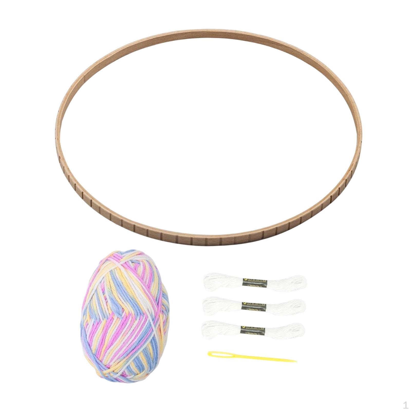 Weaving Frame Kit DIY Tools Crafting Supplies Gift Kids Adults Encourages Purple White
Weaving Frame Kit DIY Tools Crafting Supplies Gift Kids Adults Encourages Purple White