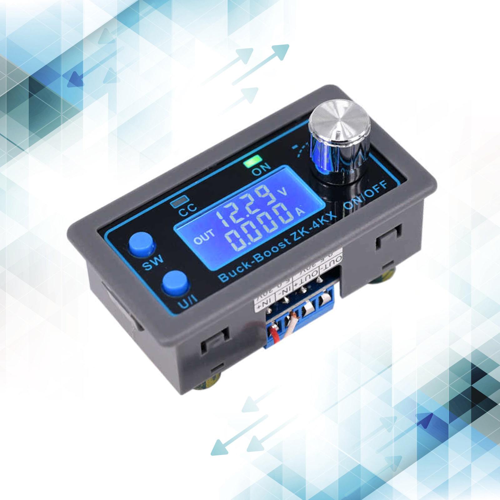 Програмований регулятор напруги DC DC Buck Boost Converter Регульоване джерело живлення для лабораторної зарядки сонячних батарей
Програмований регулятор напруги DC DC Buck Boost Converter Регульоване джерело живлення для лабораторної зарядки сонячних батарей