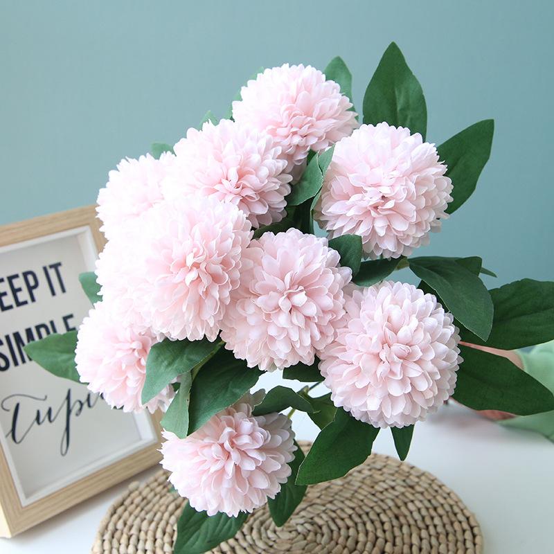 Green Aloes Silk Fake Flower Artificial 10 Heads with Leaf Ball Flowers Chrysanthemum Bouquet Wedding Bride Pink Flowers світло-рожевий колір
Green Aloes Silk Fake Flower Artificial 10 Heads with Leaf Ball Flowers Chrysanthemum Bouquet Wedding Bride Pink Flowers світло-рожевий колір