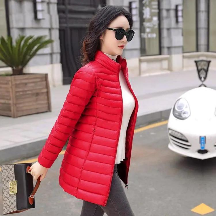 Women Slim Coat Casual Jacket Cotton Parkas Medium-Long Autumn Winter Basic Female Jackets L червоний
Women Slim Coat Casual Jacket Cotton Parkas Medium-Long Autumn Winter Basic Female Jackets L червоний