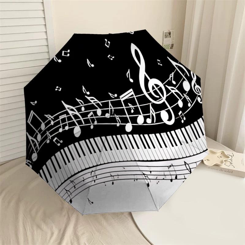 1PC Music Notes Piano Umbrella-8-Rib Reinforced, Automatic Open, Lightweight & Durable, Cute Fashion Accessory for Outdoor-W118
1PC Music Notes Piano Umbrella-8-Rib Reinforced, Automatic Open, Lightweight & Durable, Cute Fashion Accessory for Outdoor-W118
