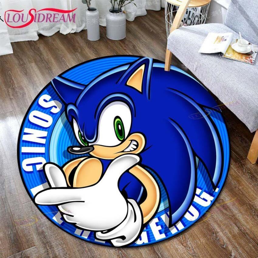 Sonic Round Carpet Cartoon Animation Children s Room Bedroom Bedside Foot Mat 80cm
Sonic Round Carpet Cartoon Animation Children s Room Bedroom Bedside Foot Mat 80cm