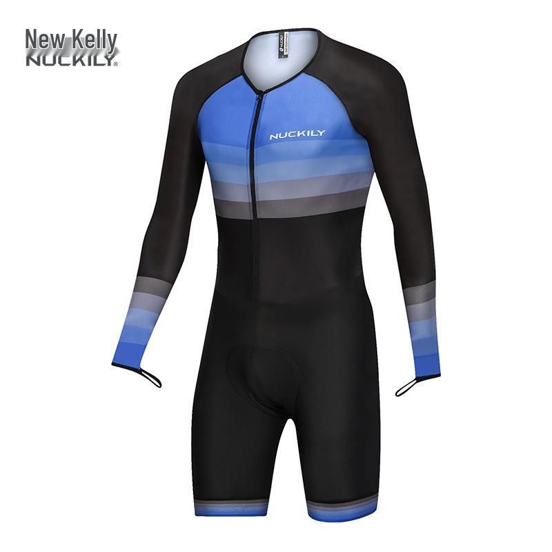NUCKILY Long Sleeve Cycling Jersey and Shorts Set for Spring/Summer/Autumn XXL чёрный/синий
NUCKILY Long Sleeve Cycling Jersey and Shorts Set for Spring/Summer/Autumn XXL чёрный/синий