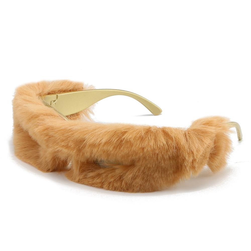 Ручної роботи плюшеві сонцезахисні окуляри Пухнасті панк сонцезахисні окуляри Трендові хутряні сонцезахисні окуляри для жінок та чоловіків коричневий
Ручної роботи плюшеві сонцезахисні окуляри Пухнасті панк сонцезахисні окуляри Трендові хутряні сонцезахисні окуляри для жінок та чоловіків коричневий