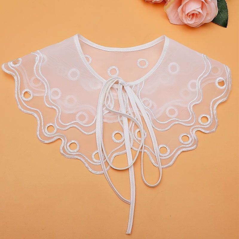 Кружевной воротник-подделка Женский воротник Вышитый воротник-подделка Свитер Свитер с декоративным воротником
Кружевной воротник-подделка Женский воротник Вышитый воротник-подделка Свитер Свитер с декоративным воротником