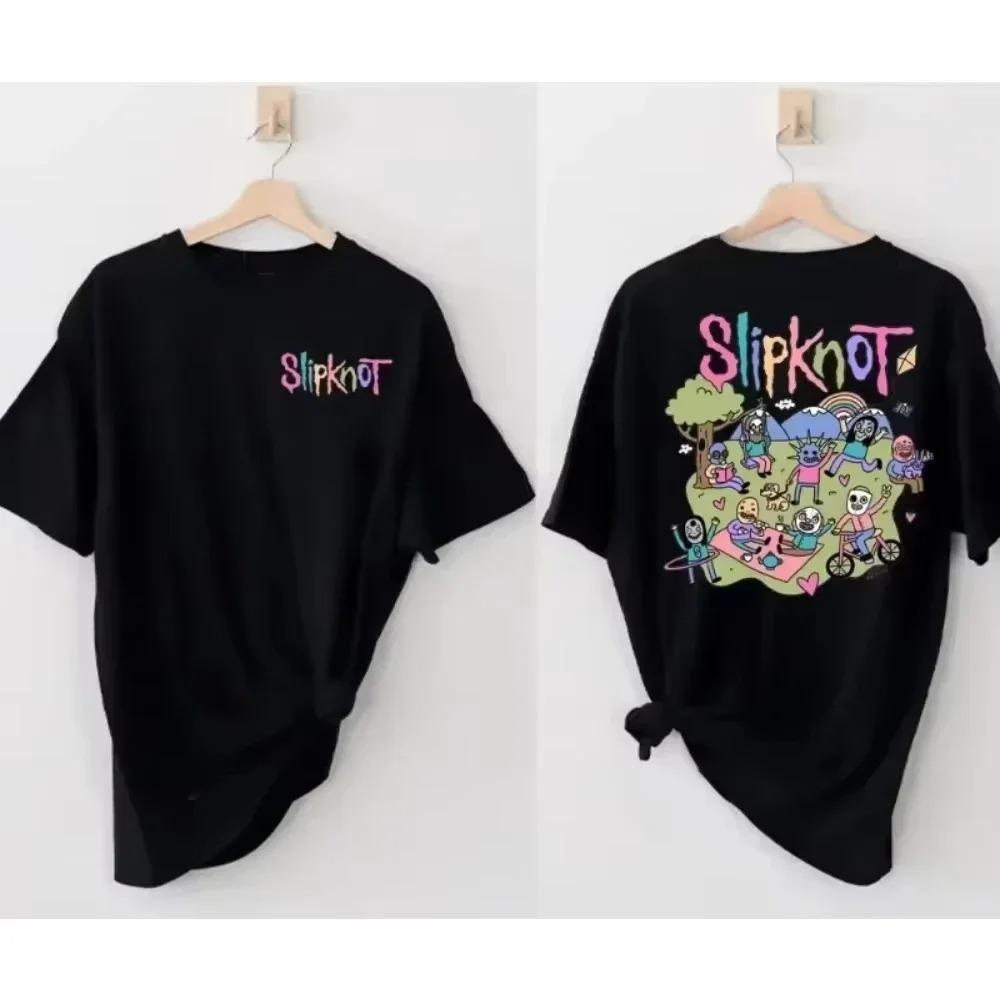 ZX TEE Літня Нова Вінтажна Футболка Slipknots Prepare for Hell Tour Чорна Футболка Хеві Метал Рок Гурт Жіночі Футболки в Естетиці Хіп-Хоп XL
ZX TEE Літня Нова Вінтажна Футболка Slipknots Prepare for Hell Tour Чорна Футболка Хеві Метал Рок Гурт Жіночі Футболки в Естетиці Хіп-Хоп XL