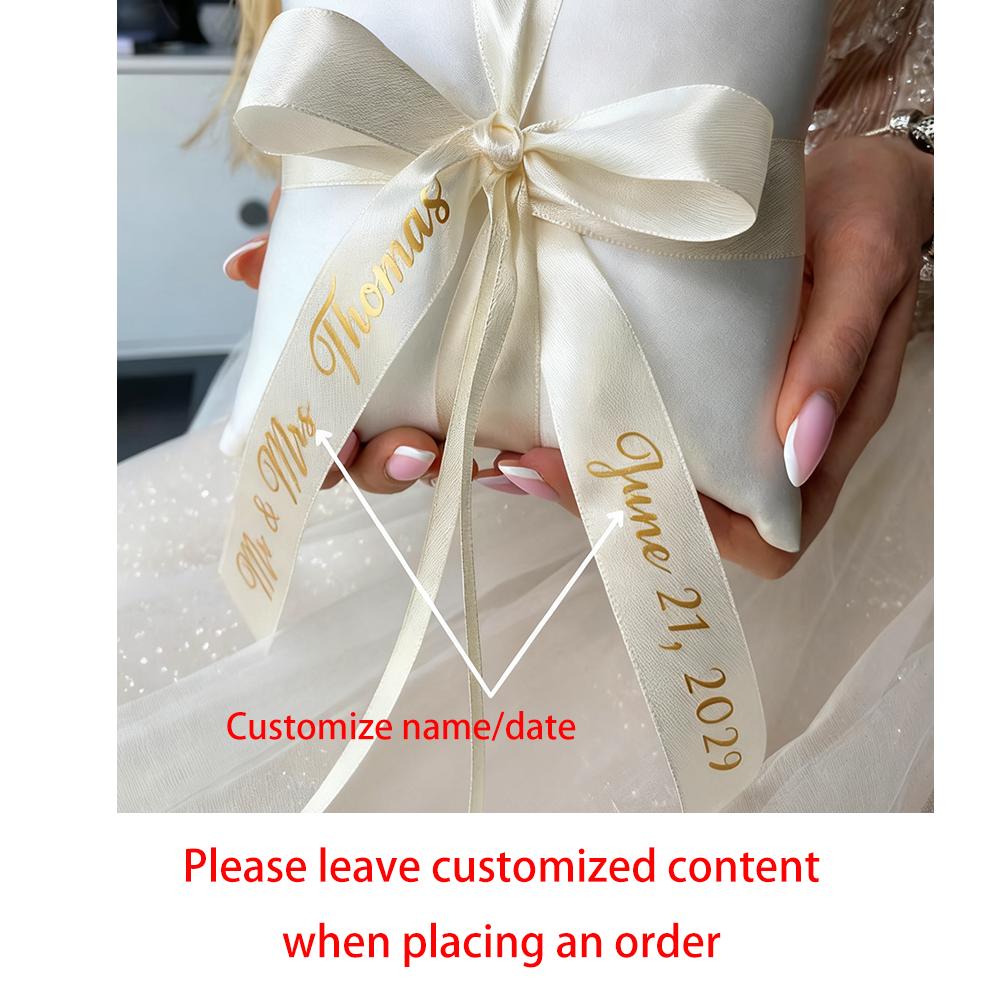 Personalized Wedding Ring Pillow Proposal Bearer Pillow Holder Wedding Bachelorette Party Ceremony Engagement Bridal Shower Gift 1pcs 15x15cm
Personalized Wedding Ring Pillow Proposal Bearer Pillow Holder Wedding Bachelorette Party Ceremony Engagement Bridal Shower Gift 1pcs 15x15cm