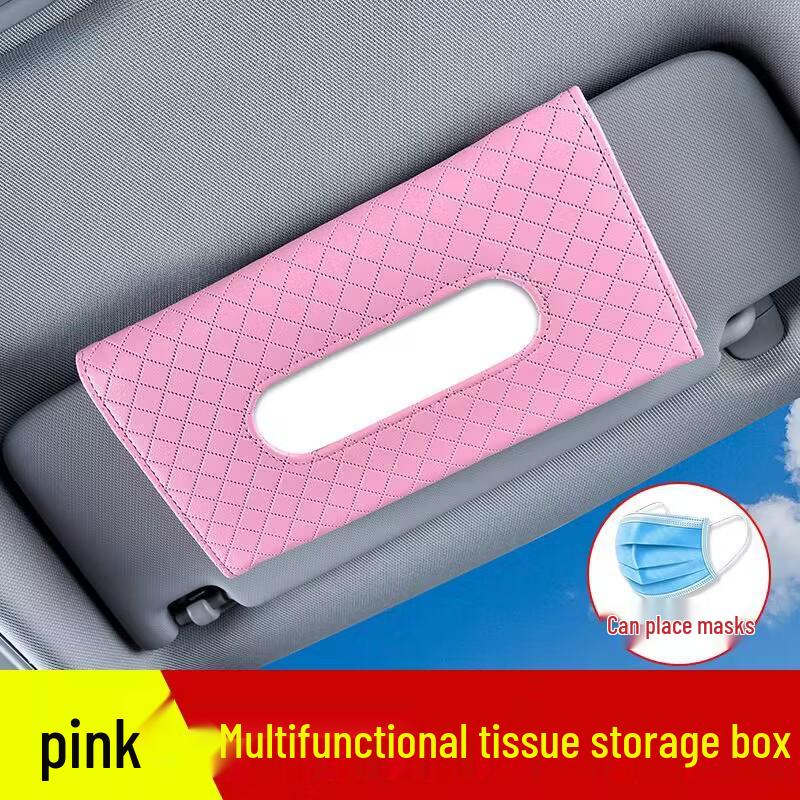 Leather Car Tissue Holder for Sun Visor
Leather Car Tissue Holder for Sun Visor