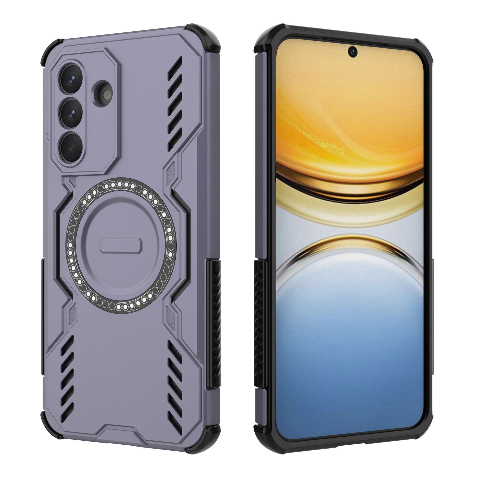 Samsung Galaxy A37 MagSafe Case,Magnetic Drop-Proof Phone Case Cover for Samsung Galaxy A37 фіолетовий
Samsung Galaxy A37 MagSafe Case,Magnetic Drop-Proof Phone Case Cover for Samsung Galaxy A37 фіолетовий