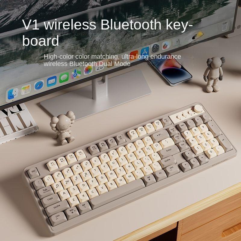 Беспроводная Bluetooth-клавиатура и мышь RTY V1, механическое ощущение, бесшумные, офисные компьютеры для мужчин и женщин, высокая эстетика, клавиатура и мышь
Беспроводная Bluetooth-клавиатура и мышь RTY V1, механическое ощущение, бесшумные, офисные компьютеры для мужчин и женщин, высокая эстетика, клавиатура и мышь