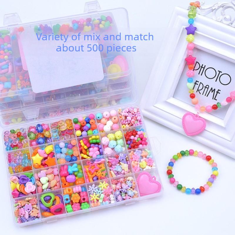 Diy Handmade Bead Kids Plaything Crafts Making Bracelet Necklace Jewelry Kit 24 Grid Creative Loose Spacer Bead Girl Present
Diy Handmade Bead Kids Plaything Crafts Making Bracelet Necklace Jewelry Kit 24 Grid Creative Loose Spacer Bead Girl Present