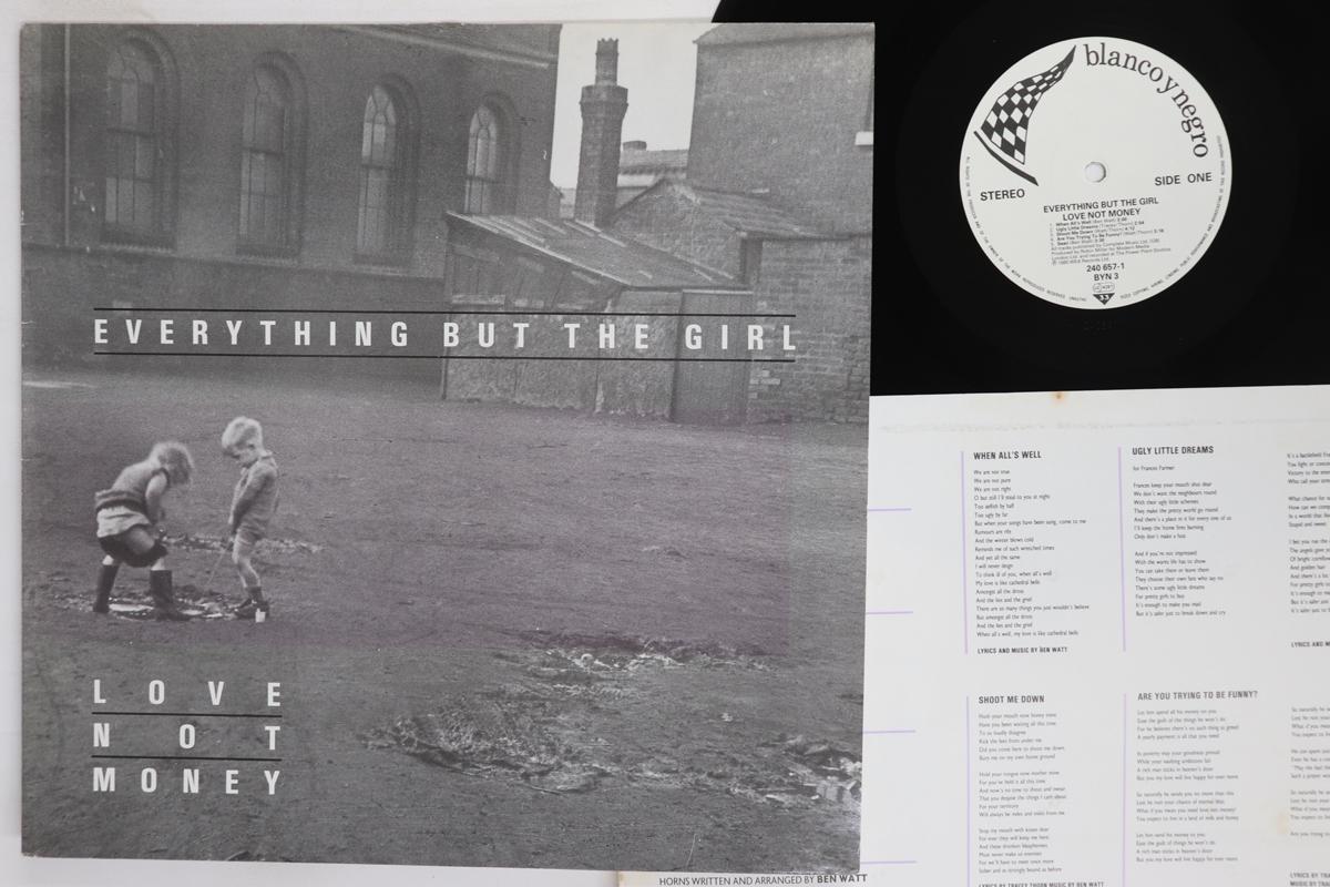 LP Record EVERYTHING BUT THE GIRL Love Not Money BYN32406571 BLANCO Y NEGRO 1985 UK Rock Used
LP Record EVERYTHING BUT THE GIRL Love Not Money BYN32406571 BLANCO Y NEGRO 1985 UK Rock Used