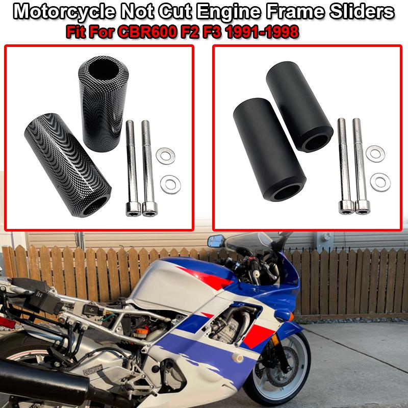 Подходит для Honda CBR600 CBR 600 F2 F3 1991-93 94 95 96 97 1998 не вырезанные аксессуары для мотоцикла, ползунки для рамы, аварийное падение
Подходит для Honda CBR600 CBR 600 F2 F3 1991-93 94 95 96 97 1998 не вырезанные аксессуары для мотоцикла, ползунки для рамы, аварийное падение