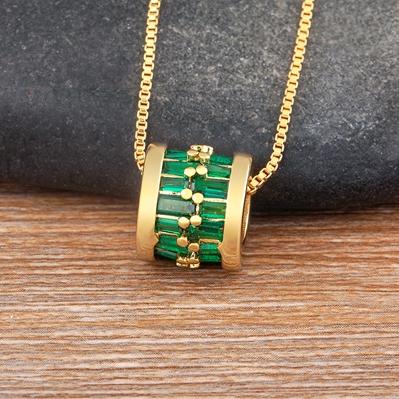 Nidin Fashion Gold Plated 6 Colors Zircon Hip Hop Rock Necklace Pendant For Women Men New Trendy Light Luxury Choker Jewelry зелёный
Nidin Fashion Gold Plated 6 Colors Zircon Hip Hop Rock Necklace Pendant For Women Men New Trendy Light Luxury Choker Jewelry зелёный