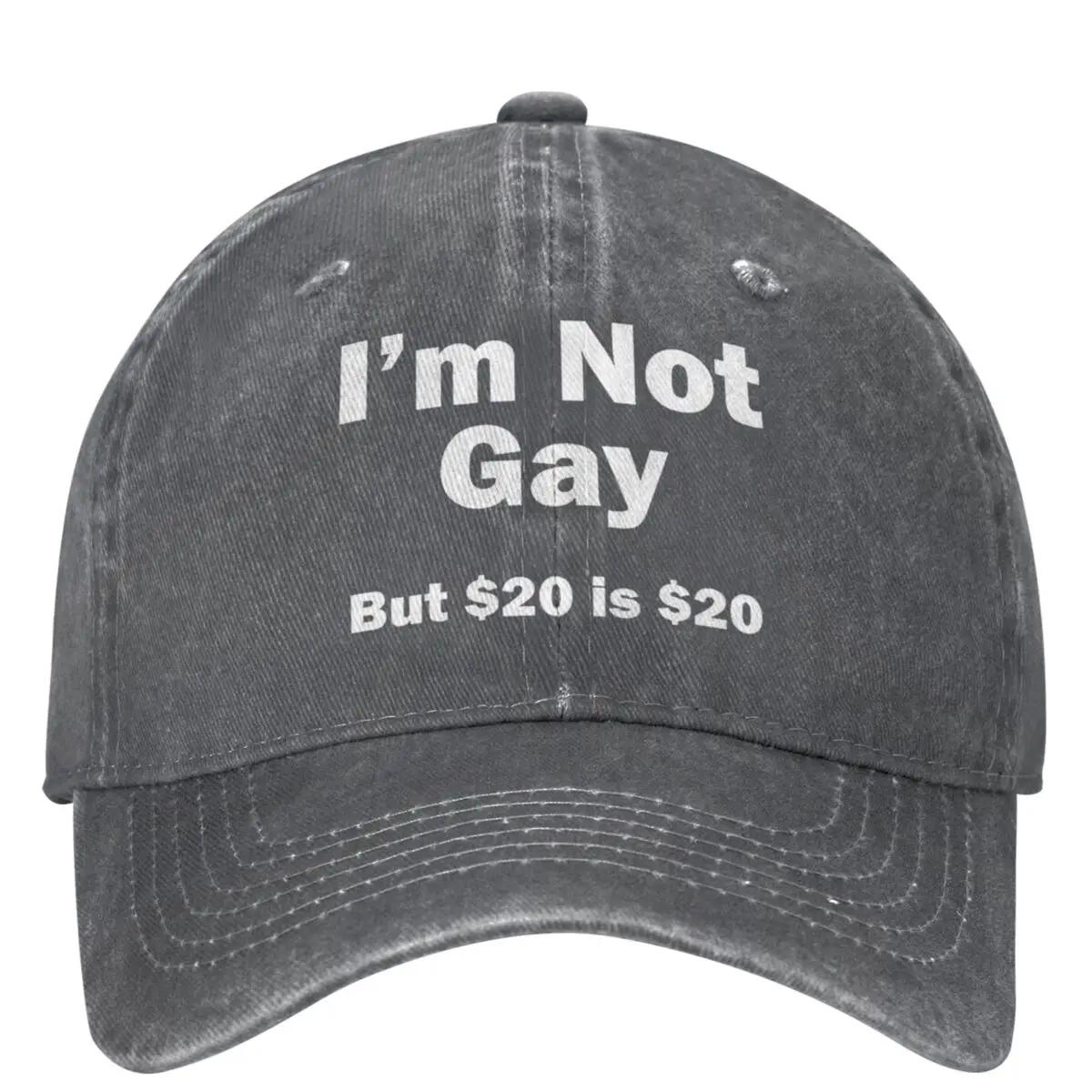 I Am Not Gay But $20 Is $20 Denim Baseball Cap Funny Quotation Outdoor Sport Trucker Hat Summer Men Adult Casual Baseball Caps One Size темно-сірий
I Am Not Gay But $20 Is $20 Denim Baseball Cap Funny Quotation Outdoor Sport Trucker Hat Summer Men Adult Casual Baseball Caps One Size темно-сірий