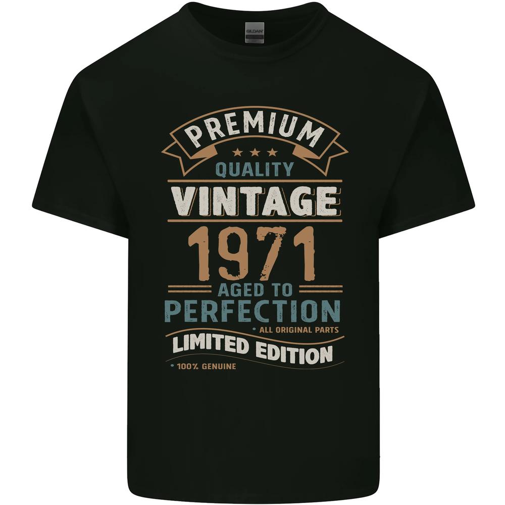 26 Premium Vintage 54th Birthday 1971 Mens Cotton T-Shirt Tee Top Unisex T-Shirt M
26 Premium Vintage 54th Birthday 1971 Mens Cotton T-Shirt Tee Top Unisex T-Shirt M