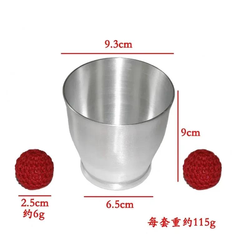 Aluminum Chop Cup - Wide Mouth (Silver,with Magnetism) Magic Tricks Cup and Balls Close Up Appear Magic Perfeormance Magician China Mainland
Aluminum Chop Cup - Wide Mouth (Silver,with Magnetism) Magic Tricks Cup and Balls Close Up Appear Magic Perfeormance Magician China Mainland