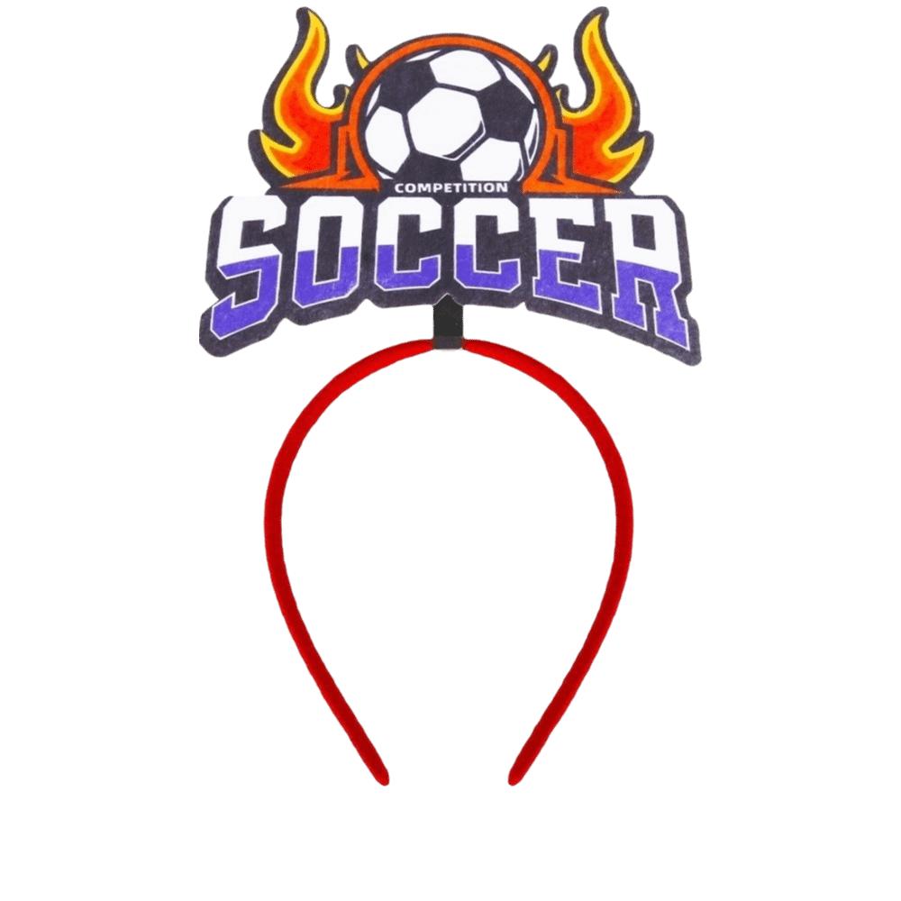 Charming Design Soccer Fan Headband Festival Elements Party Decoration Headband Tailgating Fire Soccer
Charming Design Soccer Fan Headband Festival Elements Party Decoration Headband Tailgating Fire Soccer