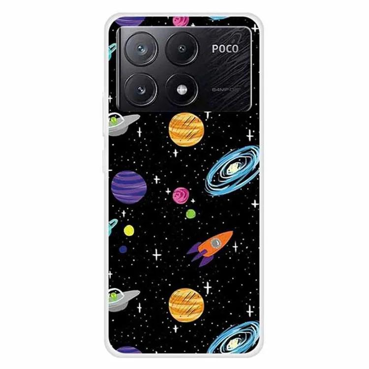 Чехол для телефона из ТПУ с эстетическим рисунком для Xiaomi Poco X6 Pro 5G / Redmi K70E 5G
Чехол для телефона из ТПУ с эстетическим рисунком для Xiaomi Poco X6 Pro 5G / Redmi K70E 5G